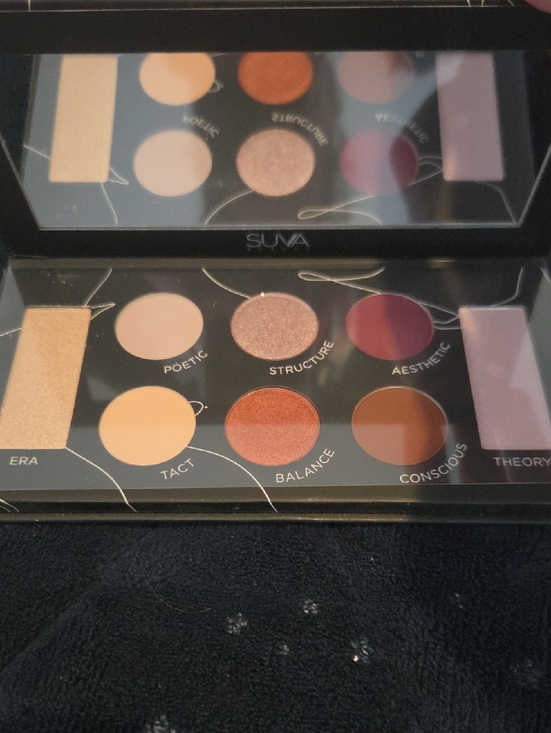 Other - Suva Beauty Warm Neutral Eyeshadow Palette - Peach, Gold & Brown Shades